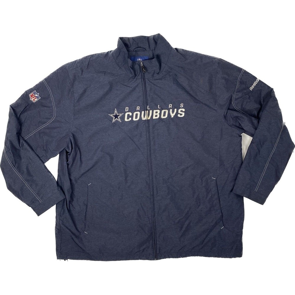 Dallas Cowboys NFL OnField Reebok Sz 4X Jacket Windbreaker